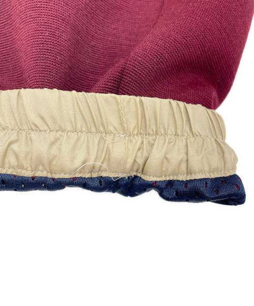 kolor/BEACON（カラービーコン）kolor/BEACON (カラービーコン) トラックパンツ レッド×ベージュ×ブルー サイズ:1の古着・服飾アイテム