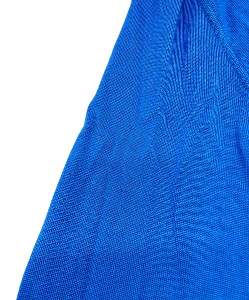 MONCLER（モンクレール）MONCLER (モンクレール) Vネックカーディガン スカイブルー サイズ:Ｌの古着・服飾アイテム