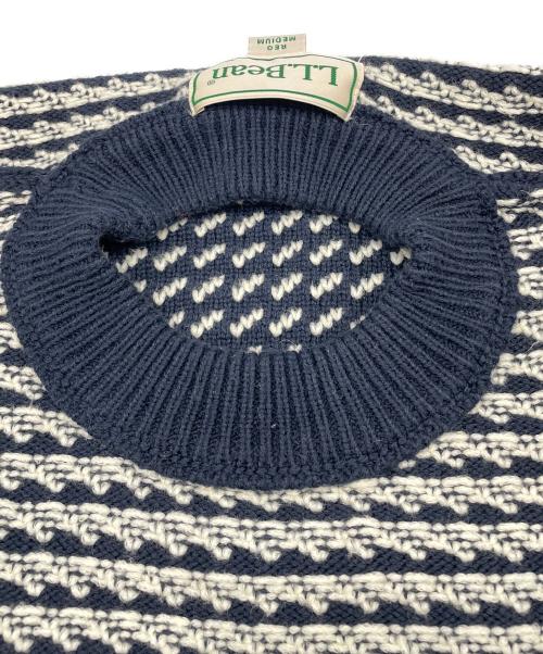 L.L.Bean（エルエルビーン）L.L.Bean (エルエルビーン) 厚手ニット ネイビー サイズ:MEDIUMの古着・服飾アイテム