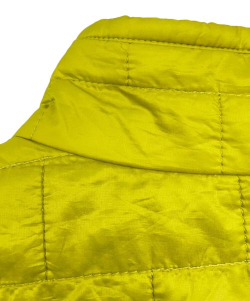 Patagonia（パタゴニア）Patagonia (パタゴニア) 中綿ベスト イエロー サイズ:Lの古着・服飾アイテム