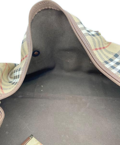 Burberry's（バーバリーズ）Burberry's (バーバリーズ) ボストンバッグ ベージュの古着・服飾アイテム