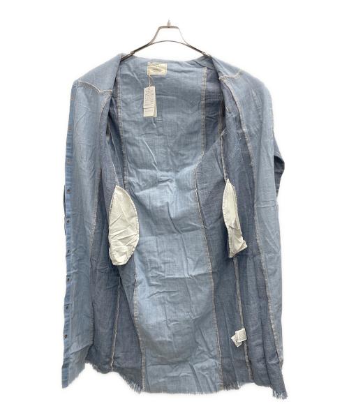 UNGRID（アングリッド）UNGRID (アングリッド) シャツワンピース インディゴ サイズ:F 未使用品の古着・服飾アイテム