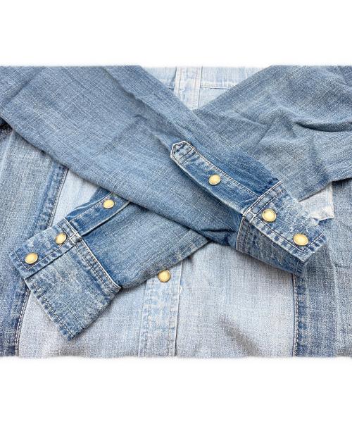 UNGRID（アングリッド）UNGRID (アングリッド) シャツワンピース インディゴ サイズ:F 未使用品の古着・服飾アイテム