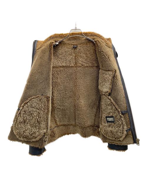 Wind Armor（ウィンドアーマー）Wind Armor (ウィンドアーマー) ムートンジャケット ブラック サイズ:Mの古着・服飾アイテム