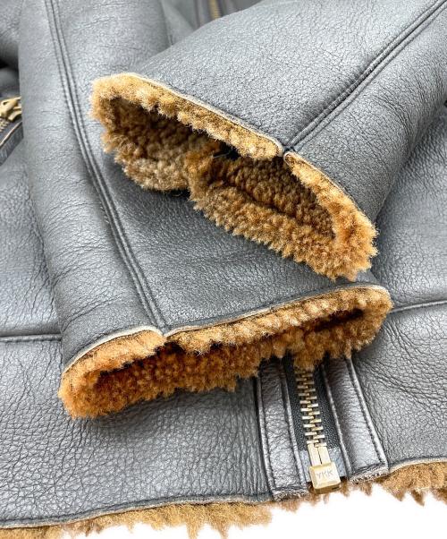 Wind Armor（ウィンドアーマー）Wind Armor (ウィンドアーマー) ムートンジャケット ブラック サイズ:Mの古着・服飾アイテム