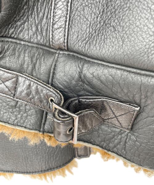 Wind Armor（ウィンドアーマー）Wind Armor (ウィンドアーマー) ムートンジャケット ブラック サイズ:Mの古着・服飾アイテム