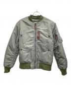 USAIRFORCEアメリカ空軍）の古着「ジャケット」｜グレー