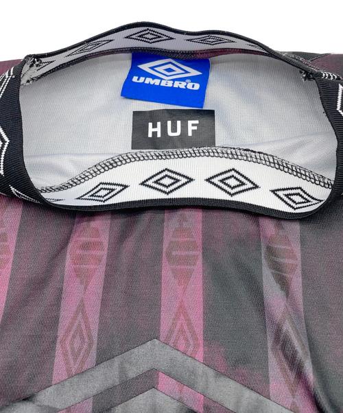 UMBRO（アンブロ）UMBRO (アンブロ) HUF (ハフ) 長袖カットソー パープル サイズ:Mの古着・服飾アイテム