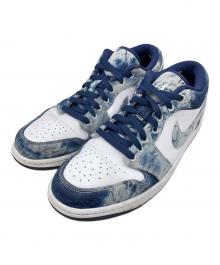 NIKE（ナイキ）の古着「AIR JORDAN 1 LOW WASHED DENIM CZ8455-100 」｜インディゴ