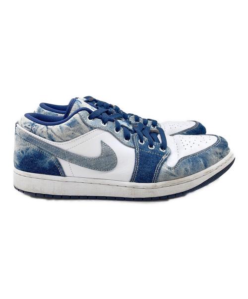 NIKE（ナイキ）NIKE (ナイキ) AIR JORDAN 1 LOW WASHED DENIM CZ8455-100  インディゴ サイズ:29cmの古着・服飾アイテム