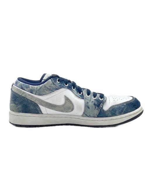 NIKE（ナイキ）NIKE (ナイキ) AIR JORDAN 1 LOW WASHED DENIM CZ8455-100  インディゴ サイズ:29cmの古着・服飾アイテム