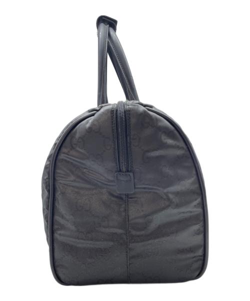 GUCCI（グッチ）GUCCI (グッチ) ボストンバッグ ブラックの古着・服飾アイテム