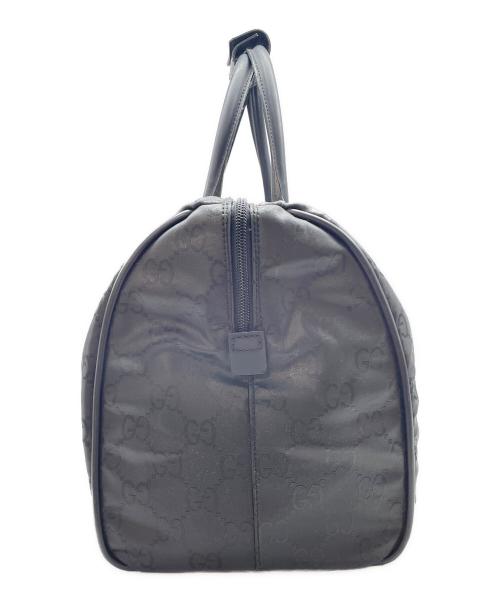 GUCCI（グッチ）GUCCI (グッチ) ボストンバッグ ブラックの古着・服飾アイテム