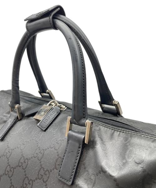 GUCCI（グッチ）GUCCI (グッチ) ボストンバッグ ブラックの古着・服飾アイテム