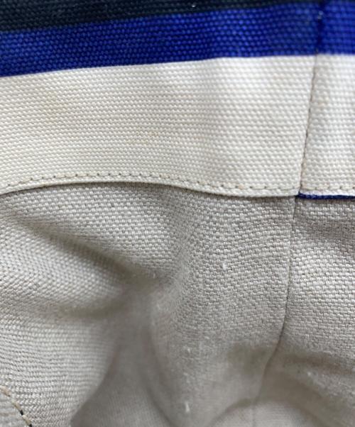 PRADA（プラダ）PRADA (プラダ) トートバッグ ブルー×ブラックの古着・服飾アイテム