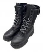 PRADAプラダ）の古着「レースアップブーツ」｜ブラック