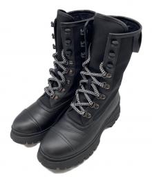 PRADA（プラダ）の古着「レースアップブーツ」｜ブラック