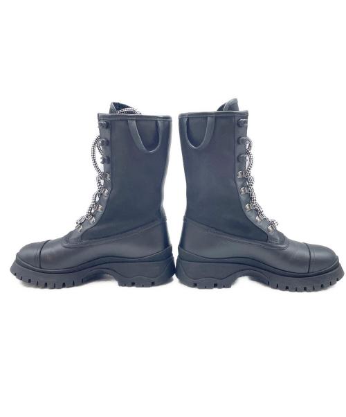 PRADA（プラダ）PRADA (プラダ) レースアップブーツ ブラック サイズ:35の古着・服飾アイテム