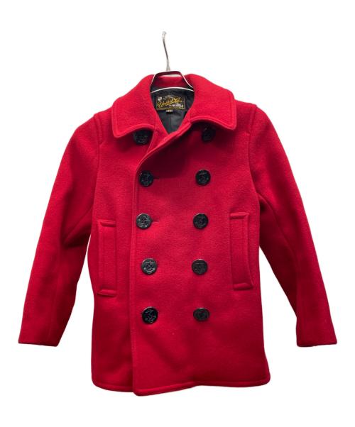 UNITED CARR（ユナイテッドカー）UNITED CARR (ユナイテッドカー) Pコート レッド サイズ:34の古着・服飾アイテム