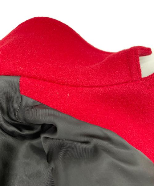 UNITED CARR（ユナイテッドカー）UNITED CARR (ユナイテッドカー) Pコート レッド サイズ:34の古着・服飾アイテム
