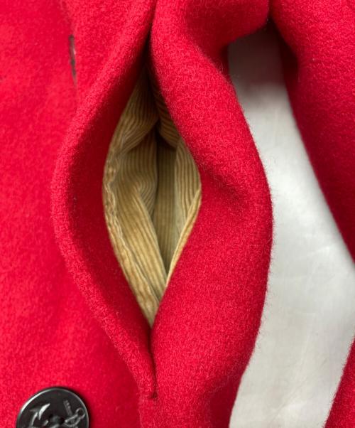 UNITED CARR（ユナイテッドカー）UNITED CARR (ユナイテッドカー) Pコート レッド サイズ:34の古着・服飾アイテム