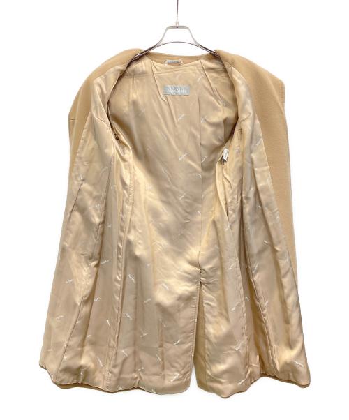 MaxMara（マックスマーラ）MaxMara (マックスマーラ) チェスターコート ベージュ サイズ:36の古着・服飾アイテム