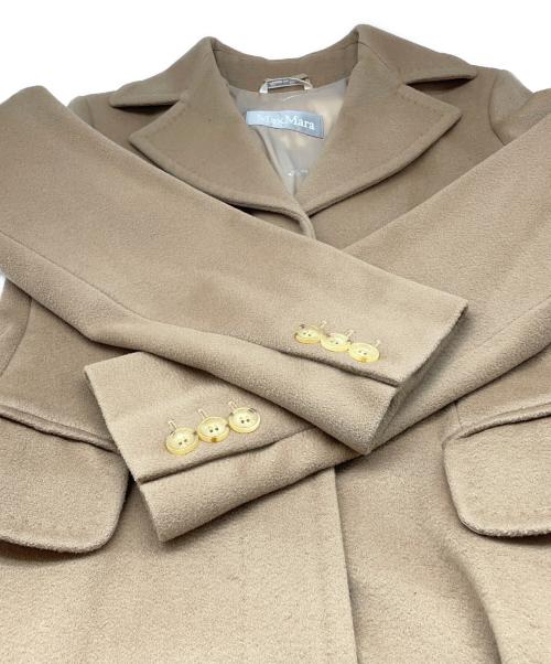 MaxMara（マックスマーラ）MaxMara (マックスマーラ) チェスターコート ベージュ サイズ:36の古着・服飾アイテム
