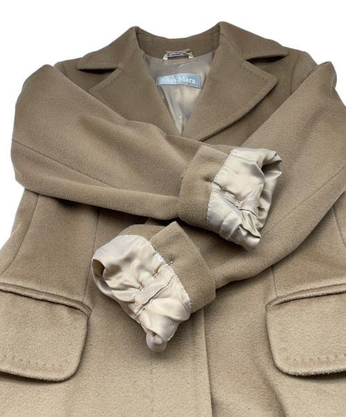 MaxMara（マックスマーラ）MaxMara (マックスマーラ) チェスターコート ベージュ サイズ:36の古着・服飾アイテム