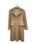MaxMara（マックスマーラ）の古着「チェスターコート」｜ベージュ