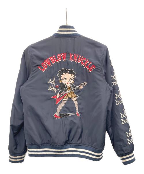 LowBlowKnuckle（ロウブロウナックル）LowBlowKnuckle (ロウブロウナックル) ジャケット ネイビー サイズ:Mの古着・服飾アイテム