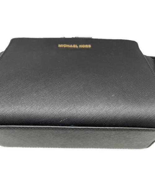 MICHAEL KORS（マイケル・コース）MICHAEL KORS (マイケル・コース) ショルダーバッグ ブラックの古着・服飾アイテム