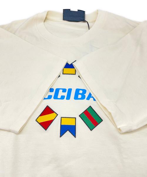 GUCCI（グッチ）GUCCI (グッチ) 半袖カットソー ベージュ サイズ:XXLの古着・服飾アイテム