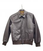 Willis&Geigerウィルスガイガー）の古着「A-2フライトジャケット」｜ブラウン