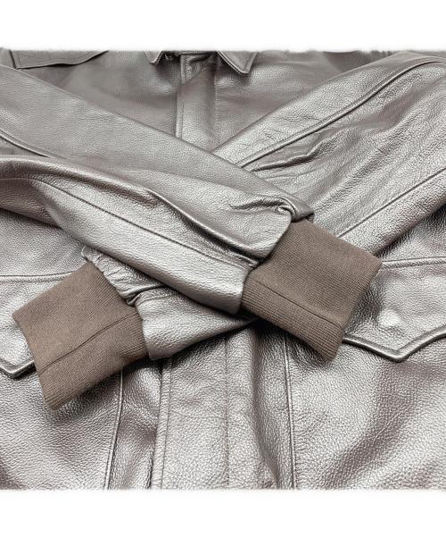 Willis&Geiger（ウィルスガイガー）Willis&Geiger (ウィルスガイガー) A-2フライトジャケット ブラウン サイズ:Lの古着・服飾アイテム