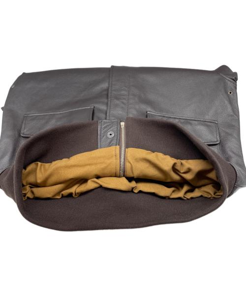 Willis&Geiger（ウィルスガイガー）Willis&Geiger (ウィルスガイガー) A-2フライトジャケット ブラウン サイズ:Lの古着・服飾アイテム