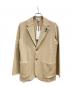 LARDINI（ラルディーニ）の古着「テーラードジャケット」｜ベージュ