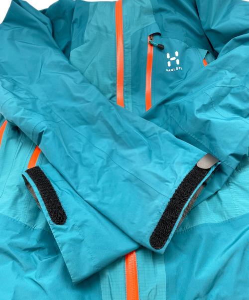HAGLOFS（ホグロフス）HAGLOFS (ホグロフス) マウンテンパーカー ブルー サイズ:Lの古着・服飾アイテム