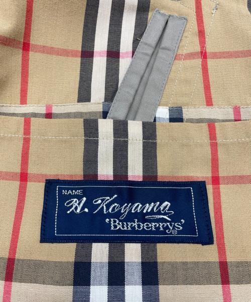 Burberry's（バーバリー）Burberry's (バーバリーズ) ステンカラーコート ベージュ サイズ:表記無しの古着・服飾アイテム
