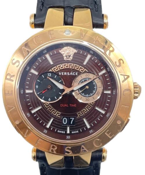 VERSACE（ヴェルサーチェ）VERSACE (ヴェルサーチェ) DUALTIME（デュアルタイム）の古着・服飾アイテム