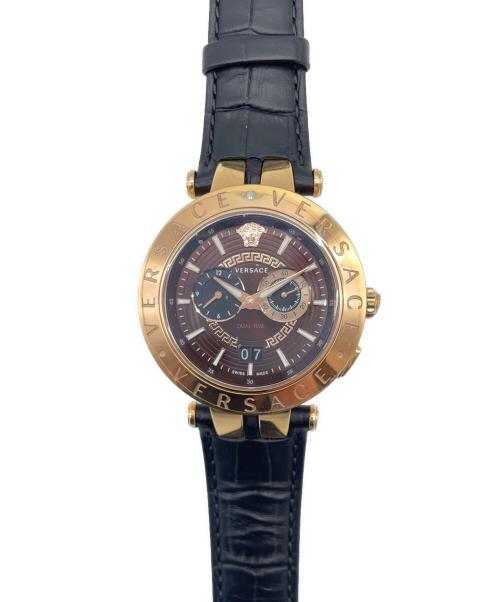 VERSACE（ヴェルサーチェ）VERSACE (ヴェルサーチェ) DUALTIME（デュアルタイム）の古着・服飾アイテム