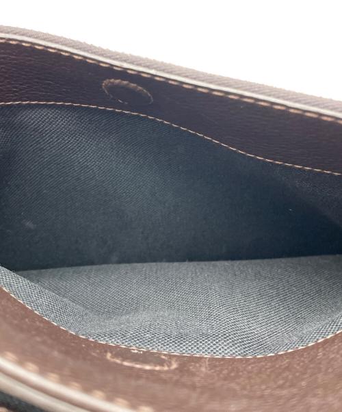 Salvatore Ferragamo（サルヴァトーレ フェラガモ）Salvatore Ferragamo (サルヴァトーレ フェラガモ) フラップショルダーバッグ ブラウンの古着・服飾アイテム