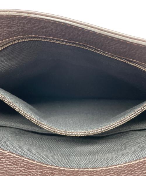 Salvatore Ferragamo（サルヴァトーレ フェラガモ）Salvatore Ferragamo (サルヴァトーレ フェラガモ) フラップショルダーバッグ ブラウンの古着・服飾アイテム