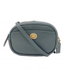 COACH（コーチ）の古着「カメラ バッグ」｜グリーン