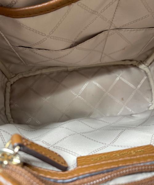 MICHAEL KORS（マイケル・コース）MICHAEL KORS (マイケル・コース) リュック ブラウンの古着・服飾アイテム