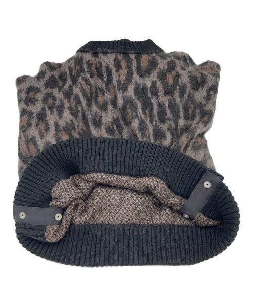 sacai（サカイ）sacai (サカイ) 厚手ニット ブラウン サイズ:３の古着・服飾アイテム