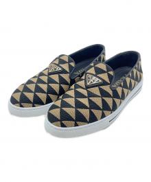 PRADA（プラダ）の古着「スニーカー」｜ベージュ