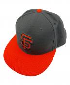 New Eraニューエラ）の古着「59FIFTY SAN FRANCISCO GIANTS」｜ブラック