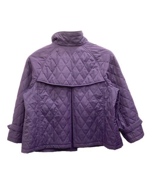 BURBERRY LONDON（バーバリーロンドン）BURBERRY LONDON (バーバリーロンドン) キルティングジャケット パープル サイズ:46の古着・服飾アイテム