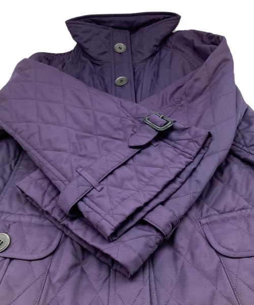 BURBERRY LONDON（バーバリーロンドン）BURBERRY LONDON (バーバリーロンドン) キルティングジャケット パープル サイズ:46の古着・服飾アイテム