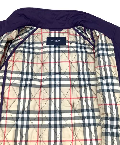 BURBERRY LONDON（バーバリーロンドン）BURBERRY LONDON (バーバリーロンドン) キルティングジャケット パープル サイズ:46の古着・服飾アイテム